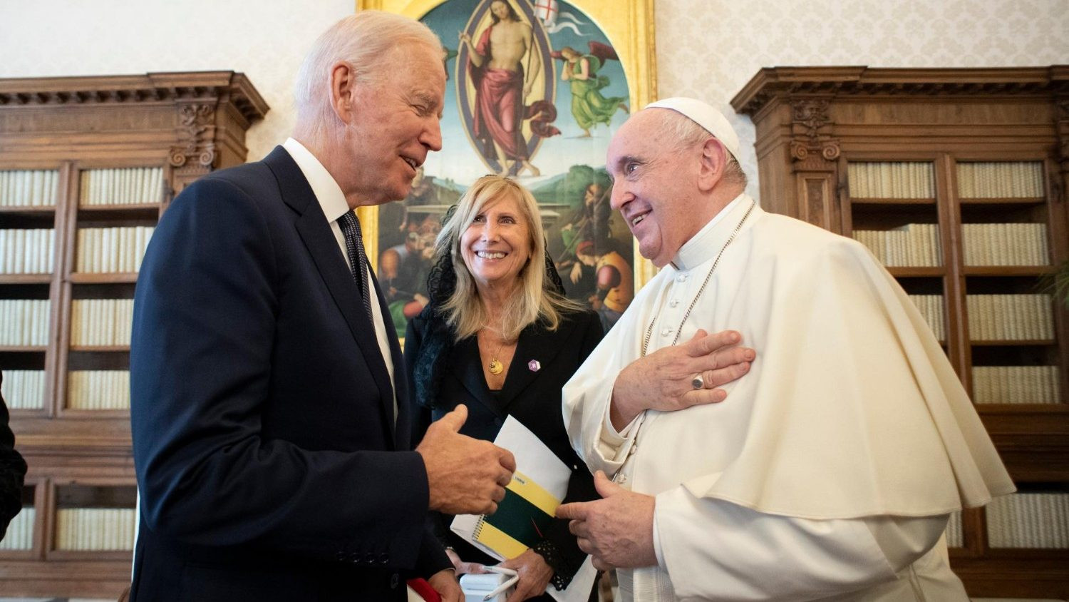 Il Papa al telefono con il presidente Biden