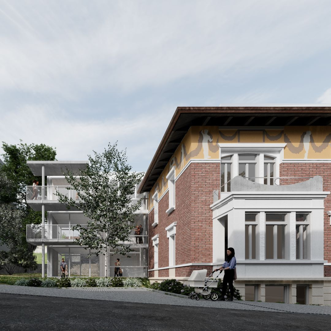 Il rendering di Casa Dorotea.