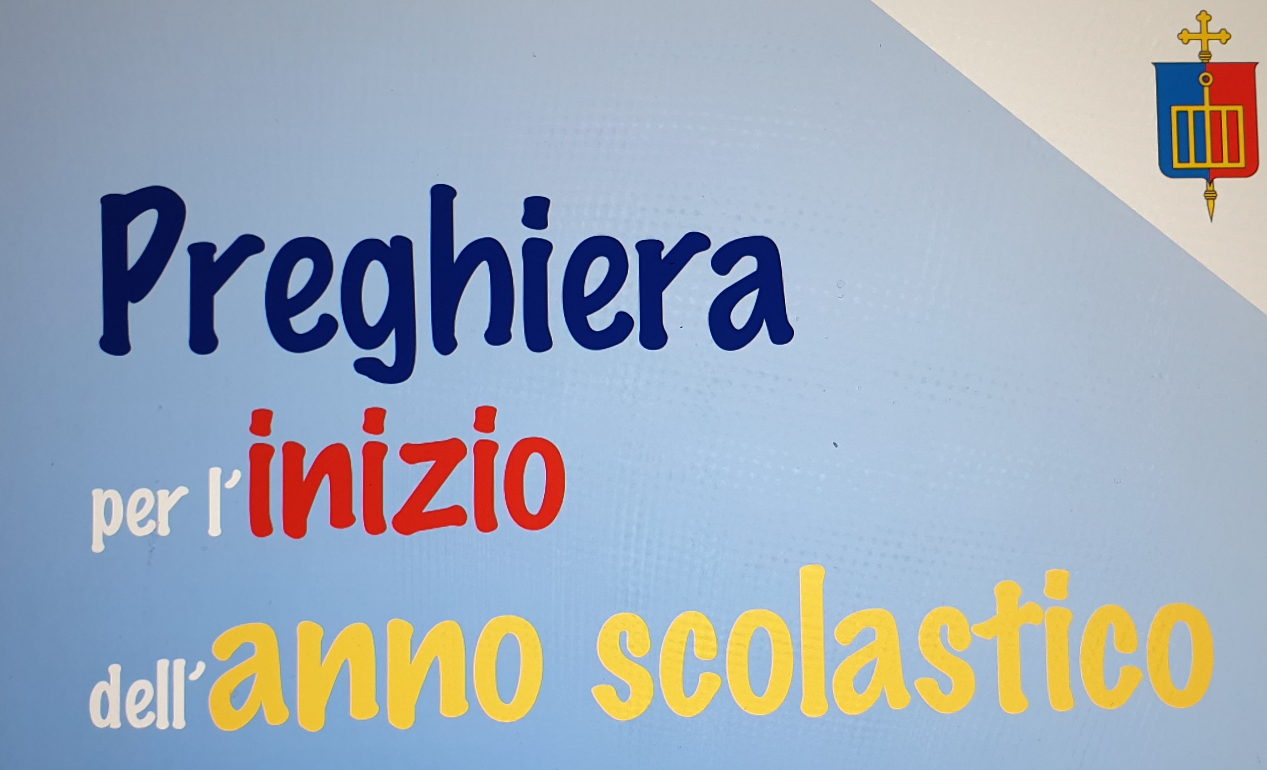 La scuola riparte in Ticino. Un segnalibro e una proposta di preghiera