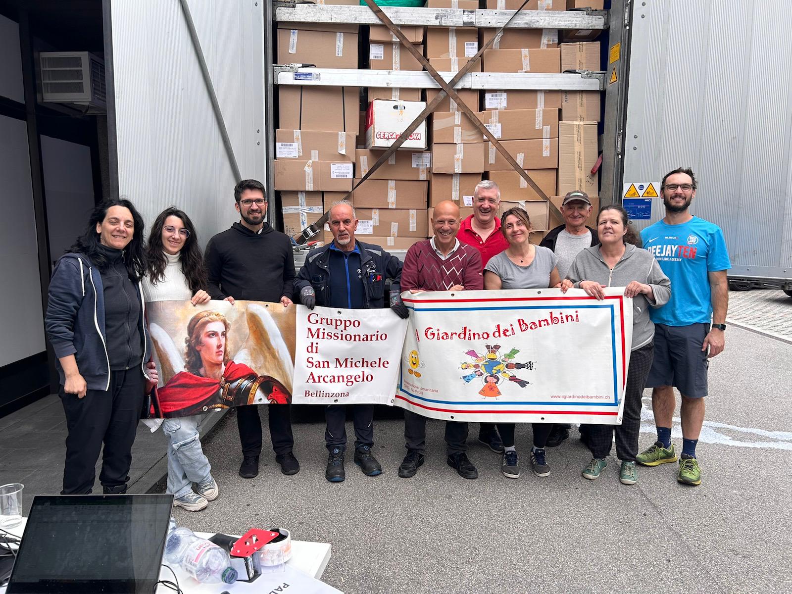 Dal Ticino un camion di aiuti per i profughi in Moldavia