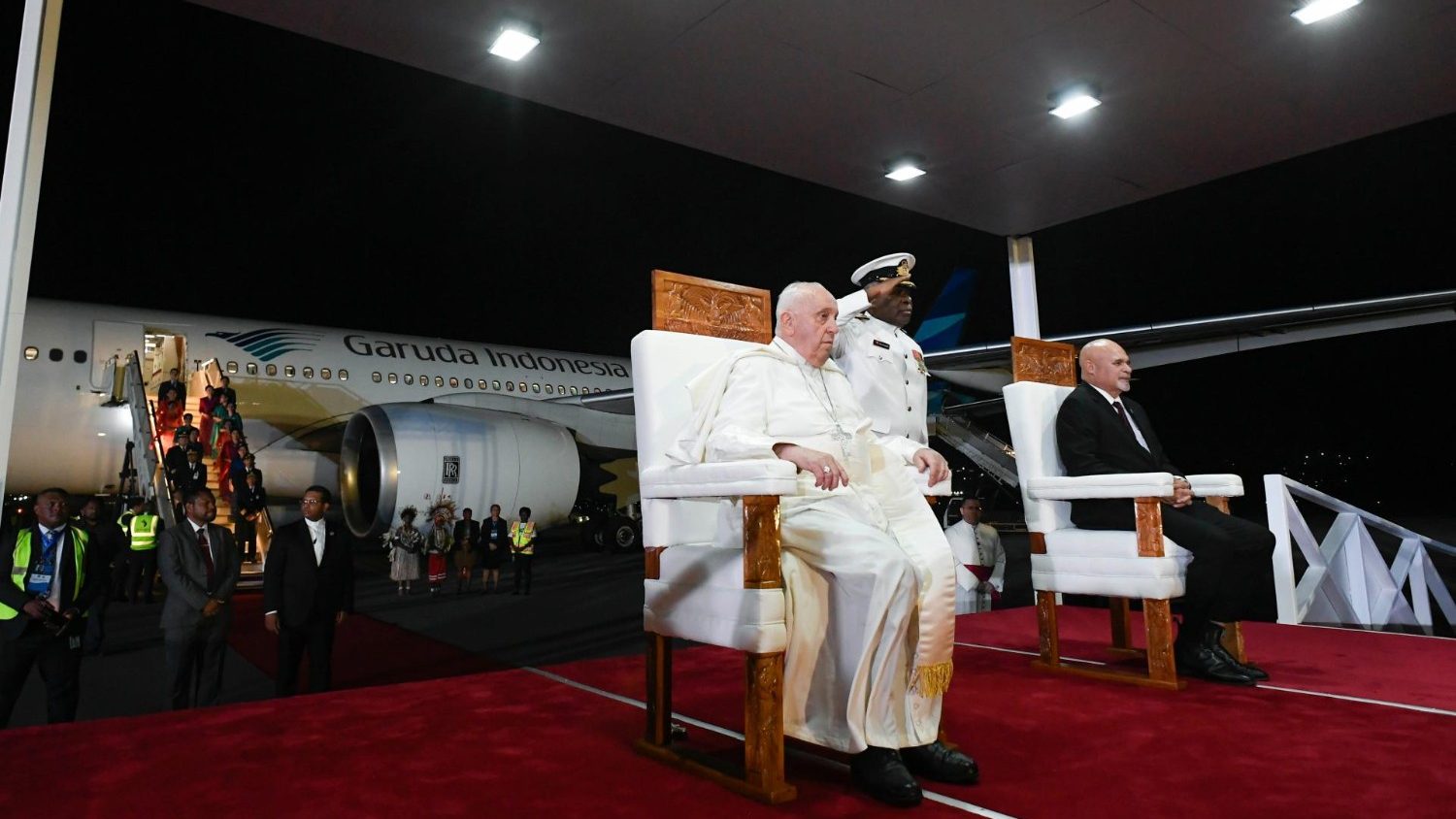 Il Papa è arrivato in Papua Nuova Guinea