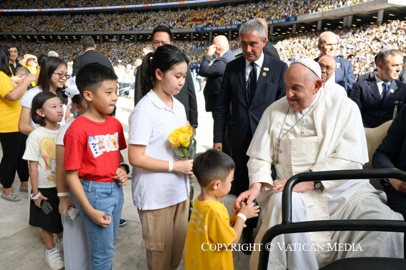 Singapore, Papa Francesco: 