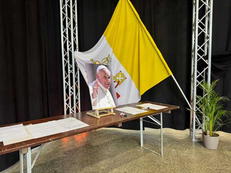 Un pensiero per Papa Francesco alla Gmg nazionale