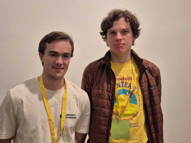 Da sin: Thomas Schäppi e Cyprian Grüsser