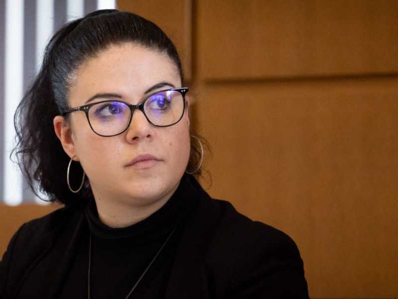 Valentina Anzini, rappresentante dei giovani e vice presidente della commissione sinodale svizzera