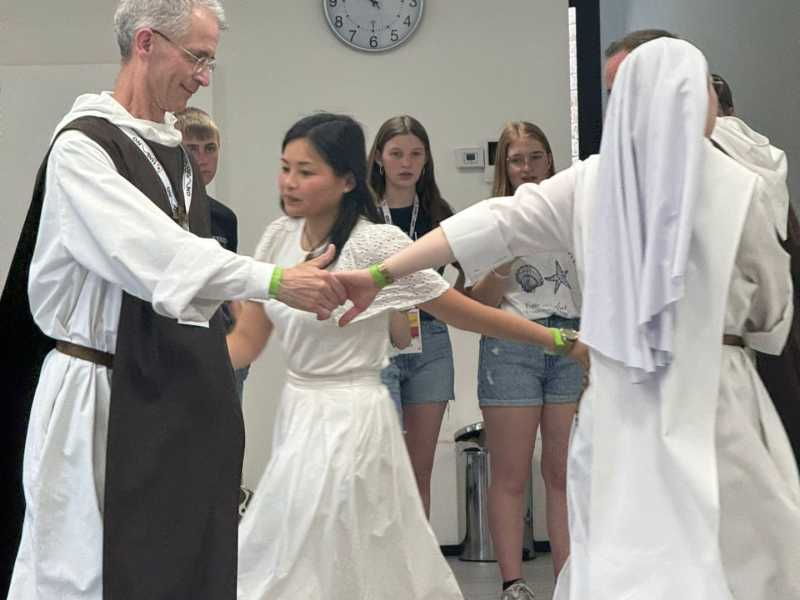 Workshop di danza durante la Gmg nazionale con la comunità delle Beatitudini