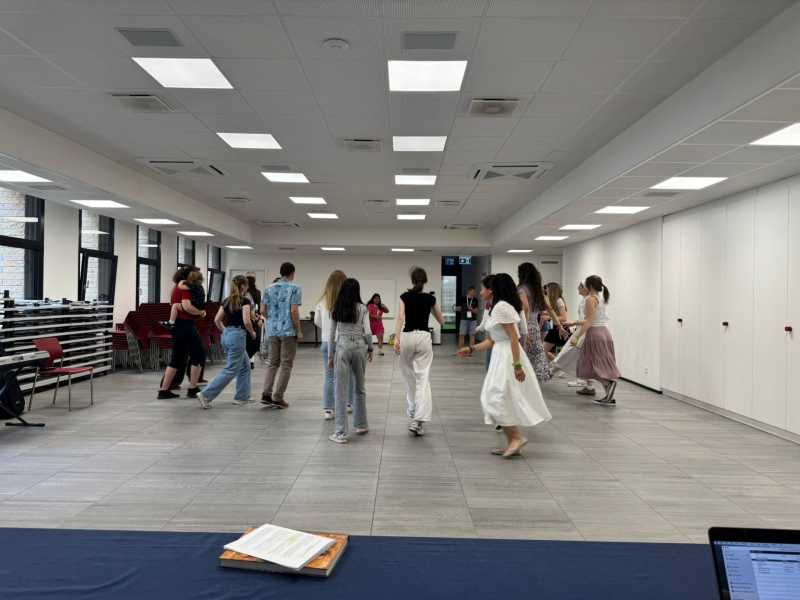 Workshop di danza durante la Gmg nazionale con la comunità delle Beatitudini