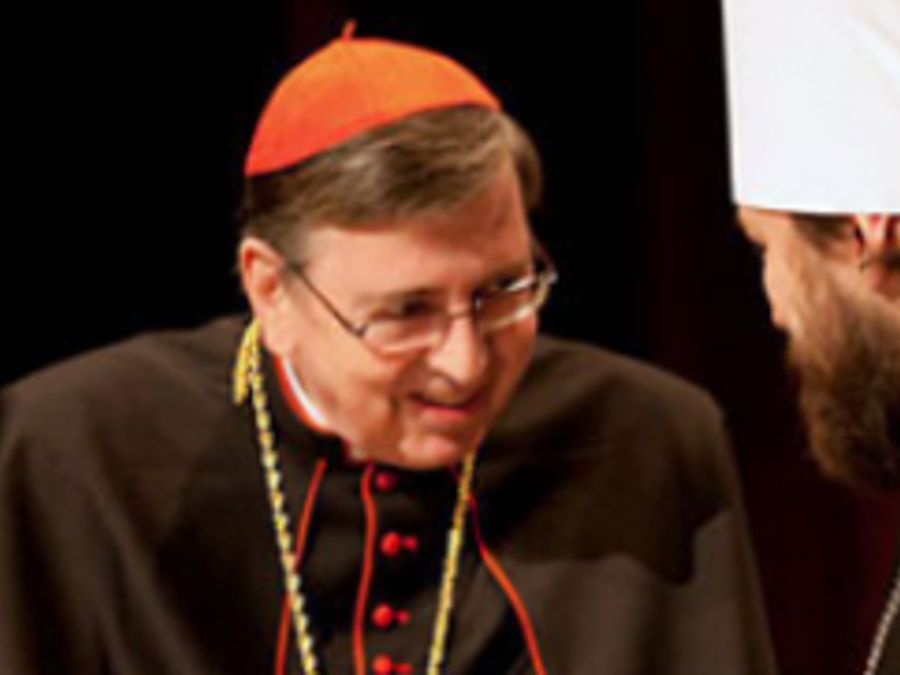 Il cardinale svizzero Koch, a capo dell'Ecumenismo del Vaticano e il metropolita ortodosso Hilarion