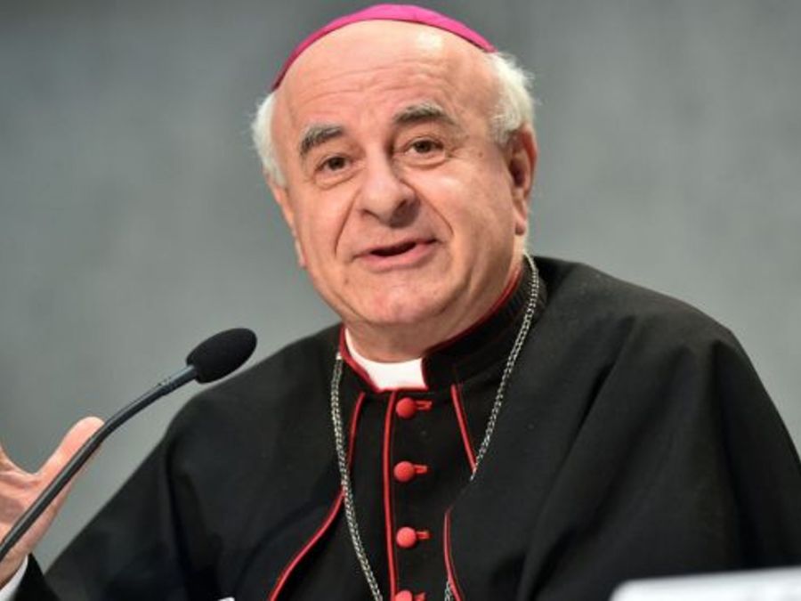 Mons. Vincenzo Paglia, presidente della Pontificia Accademia per la Vita