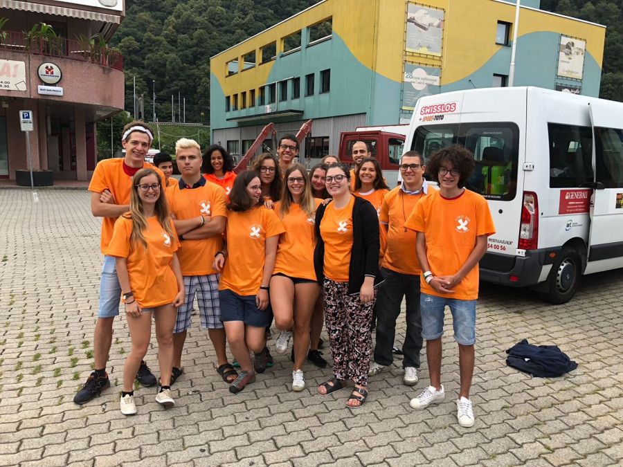 I ragazzi ticinesi a Taizè durante l'ultimo pellegrinaggio