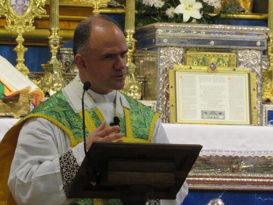 Don Davide Pagliarani, superiore generale della Fraternità Sacerdotale San Pio X (Lefebvriani)
