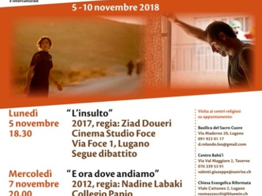 Il manifesto della Settimana delle religioni 2018