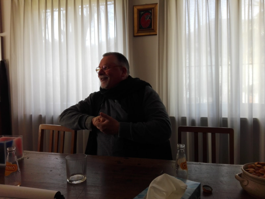 Padre Jens, della Comunità fondata da padre Dall'Oglio