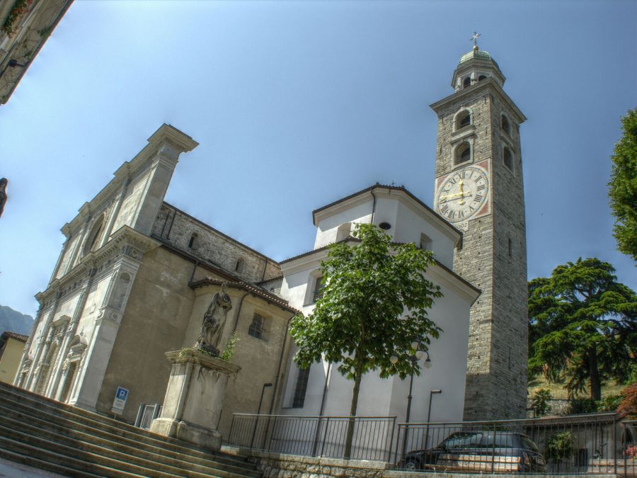 La cattedrale di San Lorenzo a Lugano