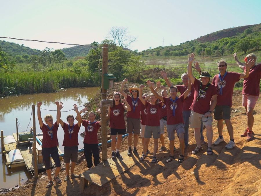Il gruppo rover in Brasile