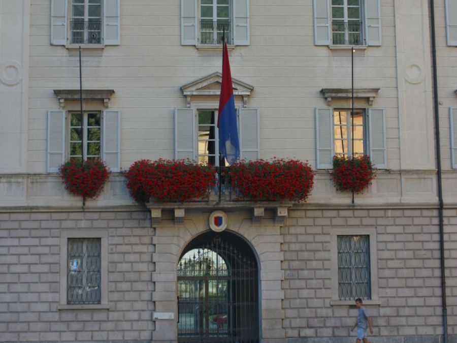 Palazzo delle Orsoline, oggi sede del governo ticinese (foto Wikipedia)