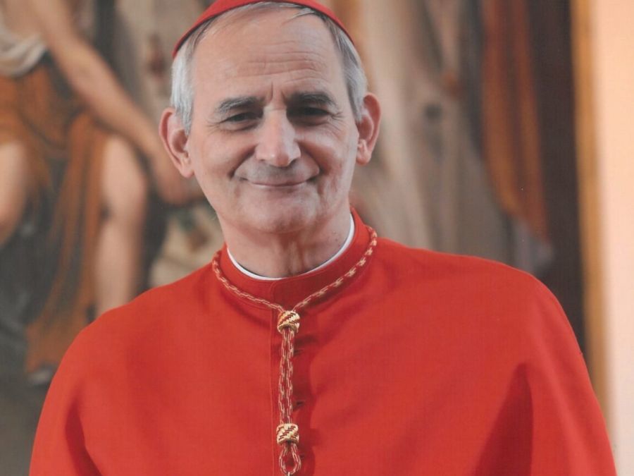 Il cardinale Zuppi, presidente dei vescovi italiani