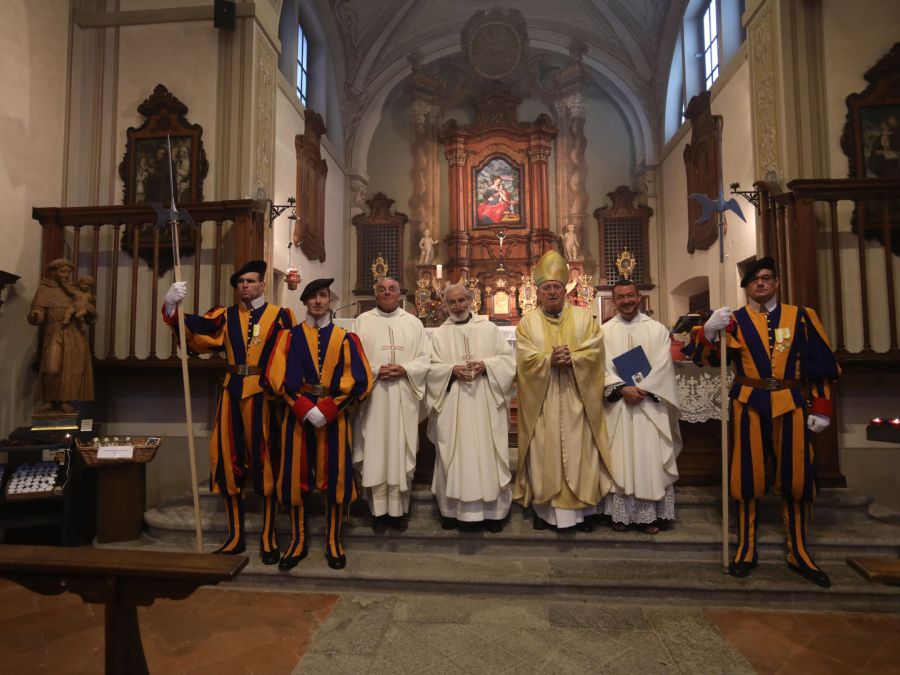 La solenne celebrazione di S. Francesco al Santuario di Bigorio il 2 ottobre