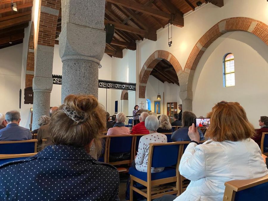 La chiesa anglicana di Lugano in occasione dell'evento della Notte delle Chiese (17 maggio 2023)