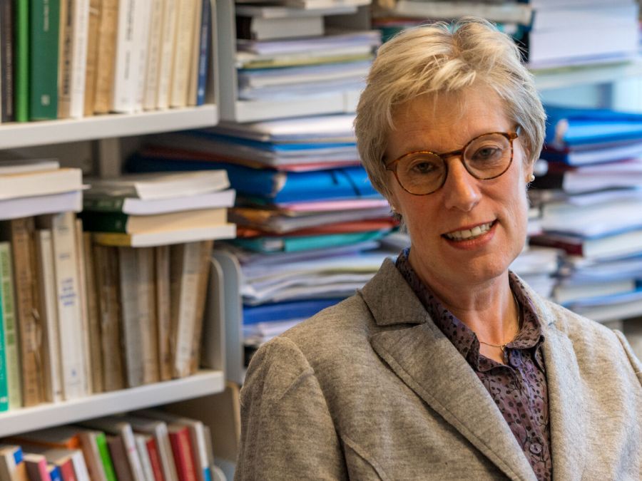 La prof.ssa Astrid Kaptijn. Foto Maurice Page. Cath.ch