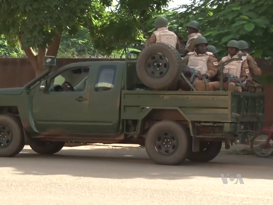 Soldati in Burkina Faso