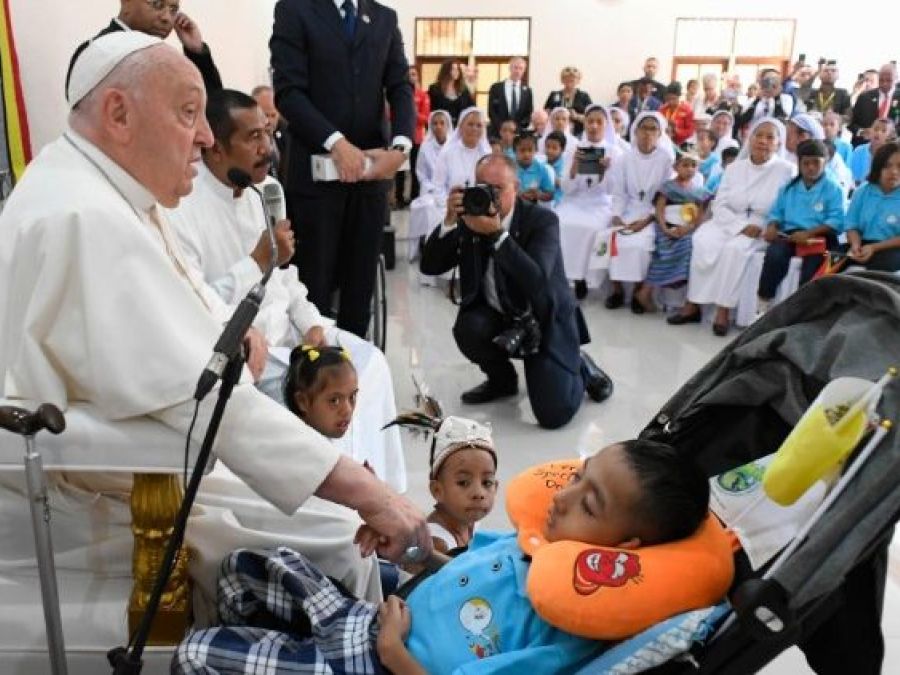 Papa Francesco a Dali