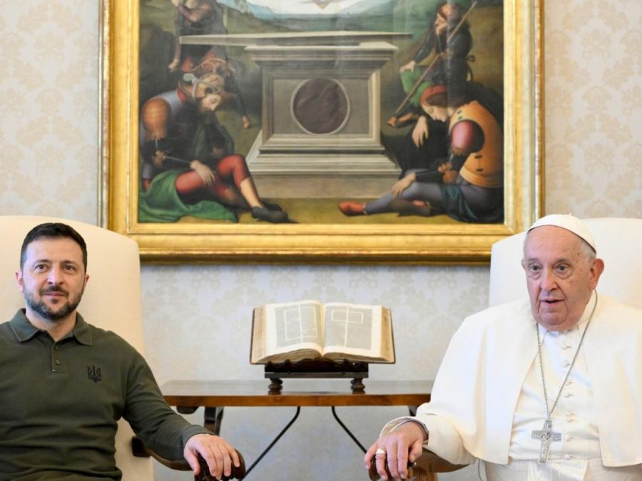 Zelensky e il Papa