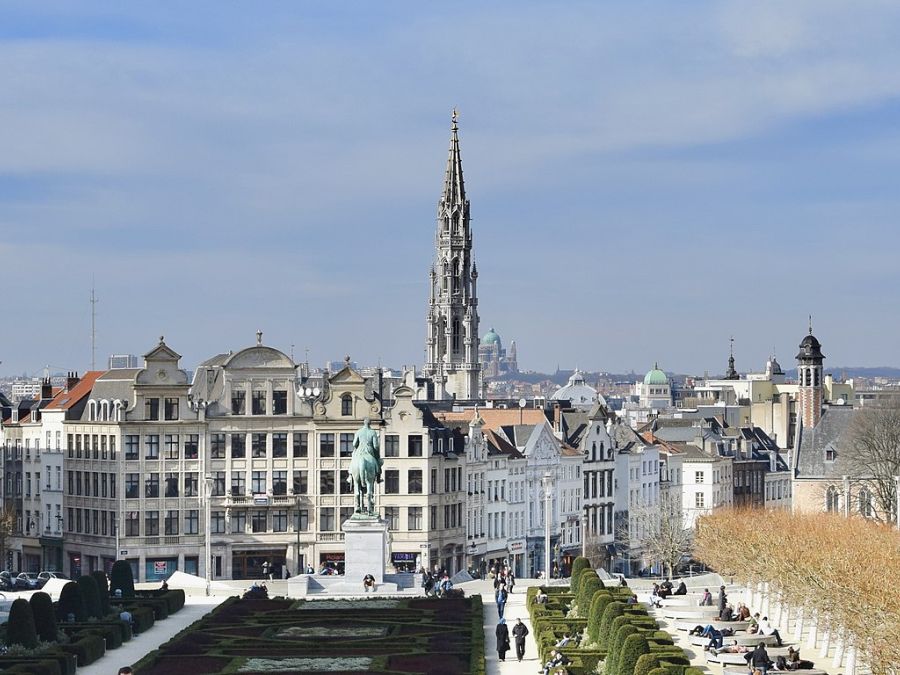 Veduta di Bruxelles