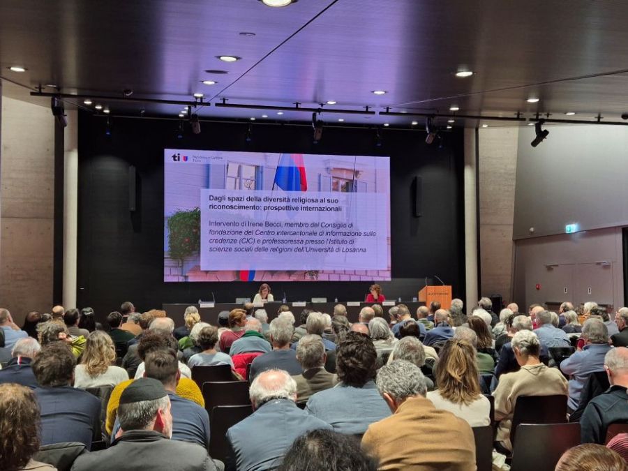 La presentazione di Re:Spiri il 27 febbraio 2025 alla Scuola cantonale di commercio di Bellinzona