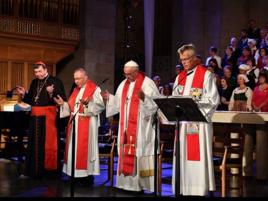 Celebrazione ecumenica nella Cattedrale di Lund nel 2016