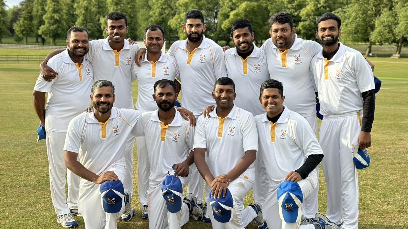 La squadra di cricket del Papa